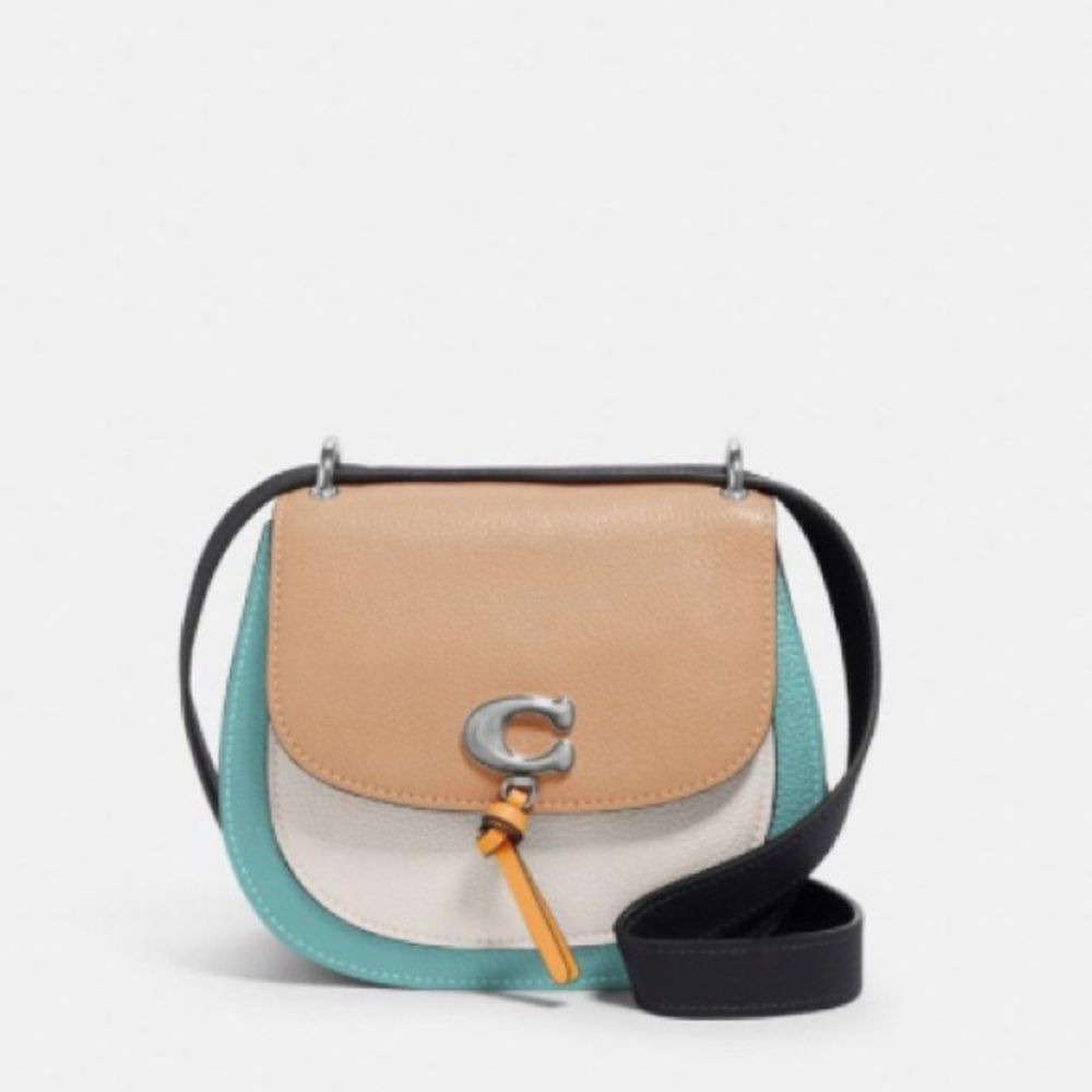 Coach REMI SADDLE BAG IN COLORBLOCK 1330